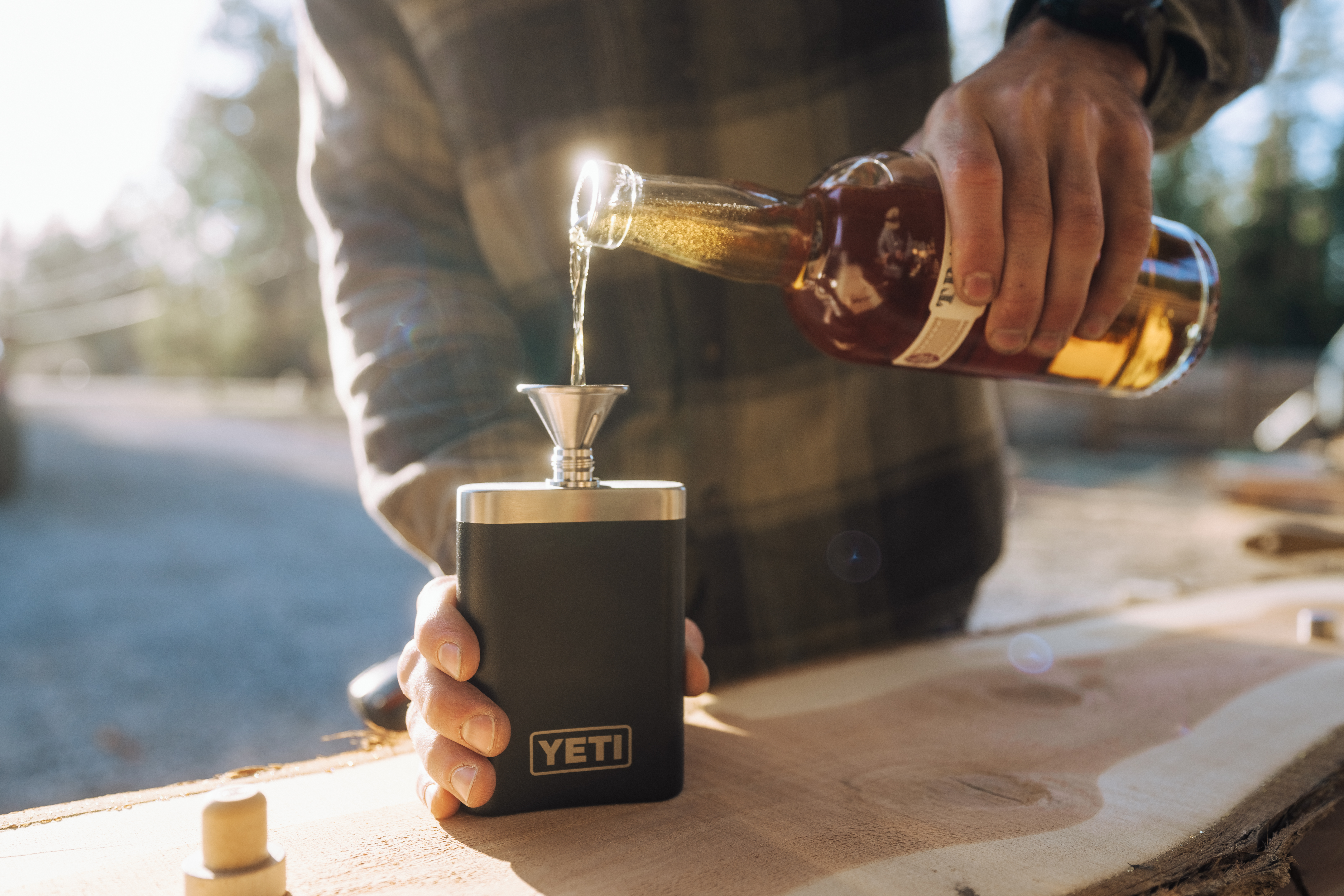 Yeti’s new flask and shot glasses bring the bar to the great outdoors