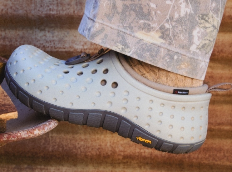 Crocs get winter boost with help from Polartec
